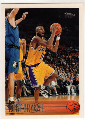 1996 Topps Kobe Bryant RC Rookie J