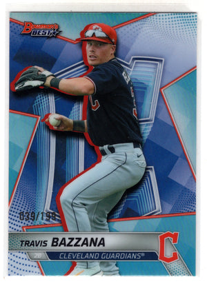 2025 Bowman's Best Travis Bazzana #TP-5 Aqua Refractor RC Rookie /199