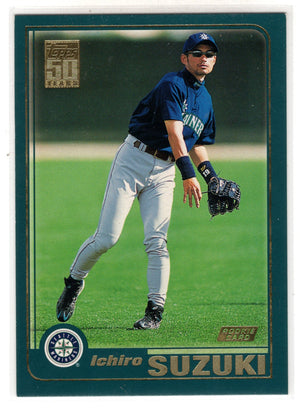 2001 Topps Ichiro Suzuki #726 RC Rookie