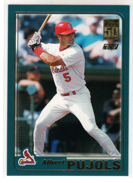 2001 Topps Traded & Rookies Albert Pujols #T247 RC Rookie