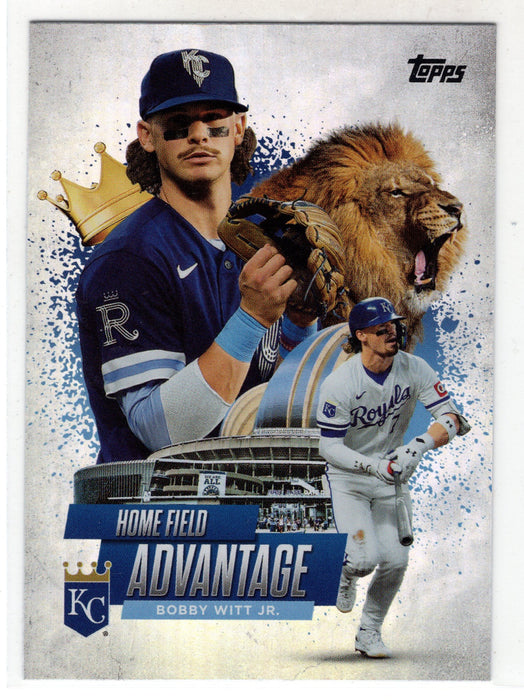2025 Topps Series 1 Bobby Witt Jr. #HA-8 Home Field Advantage