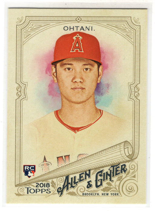 2018 Topps Allen & Ginter Shohei Ohtani #100 RC Rookie
