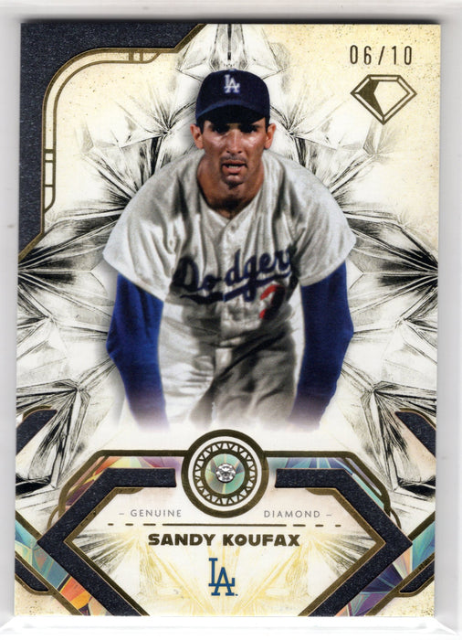 2025 Topps Diamond Icons Sandy Koufax #20 Black /10