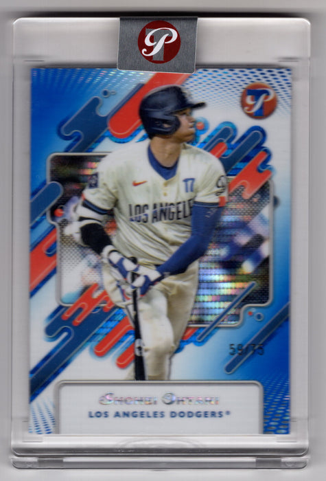 2025 Topps Pristine Shohei Ohtani #160 Blue Refractor /75