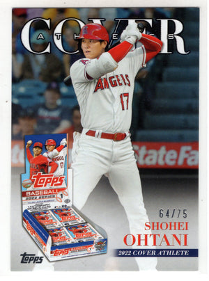 2026 Topps Series 1 Shohei Ohtani #CA-6 Cover Athletes /75