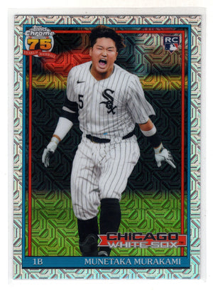 2026 Topps Chrome Munetaka Murakami #91C2-20 Chrome Silver Pack Mojo Refractor RC