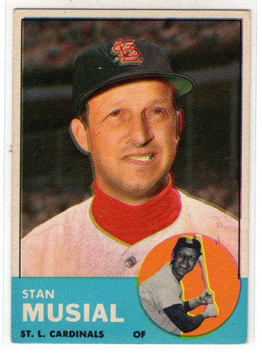 1963 Topps Stan Musial #250