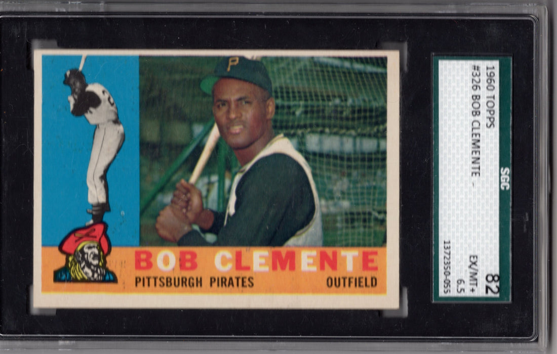 1960 Topps Bob Clemente #326 SGC 6.5