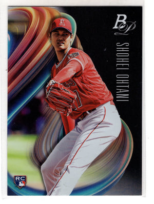 2018 Bowman Platinum Shohei Ohtani #34 Pitching RC Rookie
