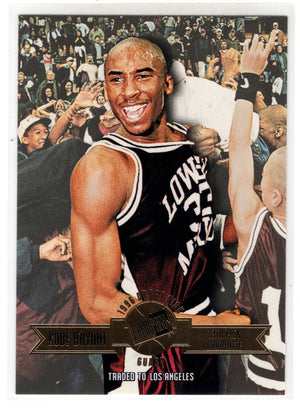 1996 Press Pass Kobe Bryant #13 Gold RC Rookie A
