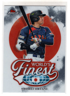 2026 Topps Finest Shohei Ohtani #WF-22 World's Finest