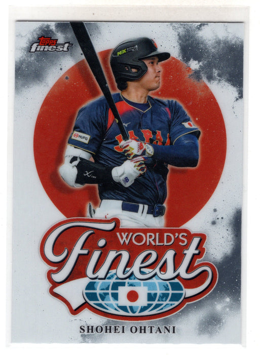 2026 Topps Finest Shohei Ohtani #WF-22 World's Finest
