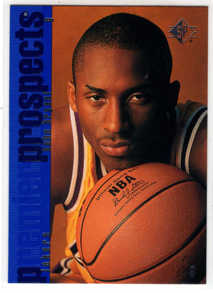 1997 Upper Deck SP Kobe Bryant #134 Premier Prospects RC Rookie A