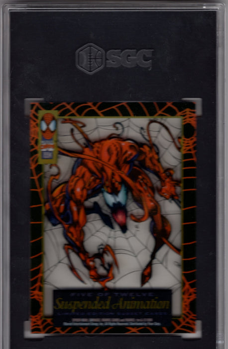1994 Fleer Marvel Carnage #4 Suspended Animation SGC 8.5