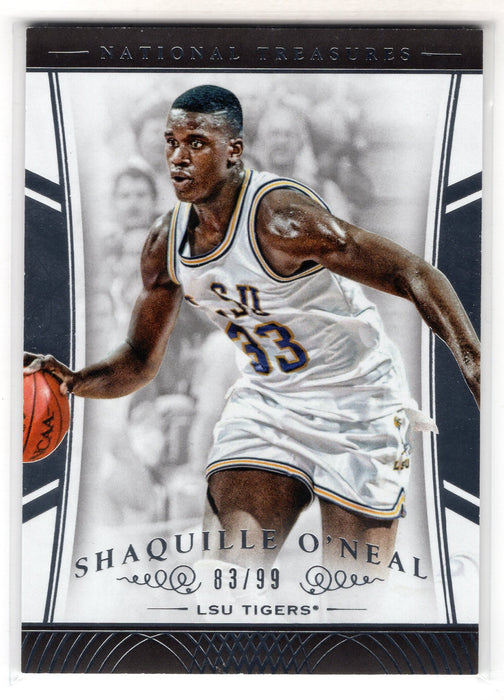 2015 Panini National Treasures Shaquille O'Neal #128 /99