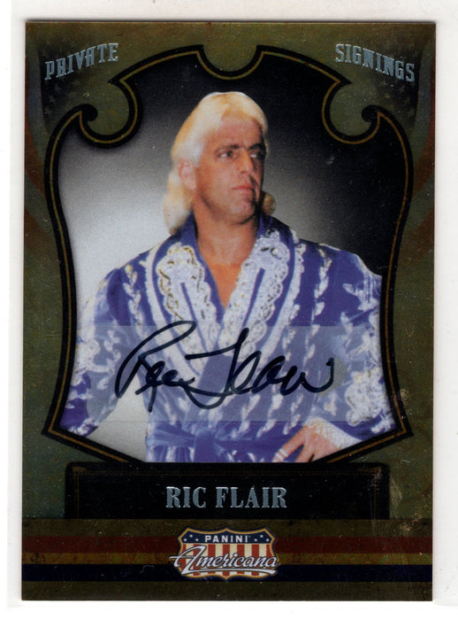 2011 Panini Americana Ric Flair #6 Private Signings Auto /99
