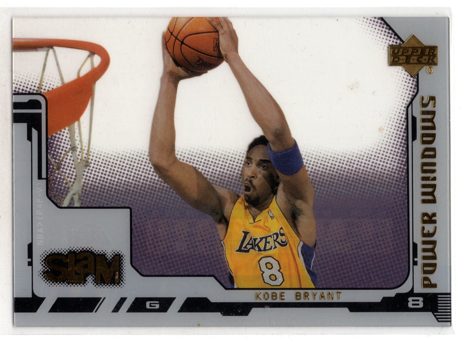 2000 Upper Deck Slam Kobe Bryant #PW4 Power Windows