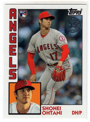 2019 Topps Update Series Shohei Ohtani #84-25 RC Rookie Error