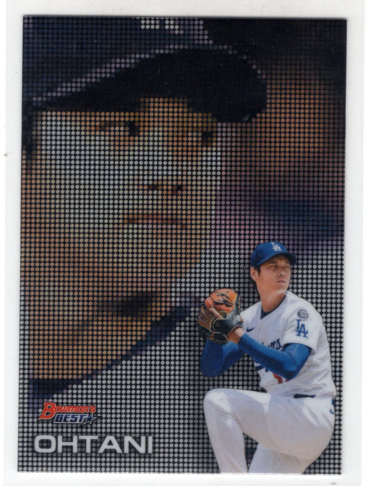 2025 Bowman's Best Shohei Ohtani #P-25 Pixel Portraits