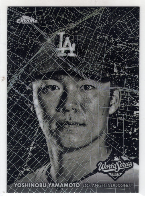 2026 Topps Chrome World Series at Night Yoshinobu Yamamoto #WSN-4 Case Hit SSP