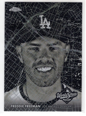 2026 Topps Chrome World Series at Night Freddie Freeman #WSN-3 Case Hit SSP