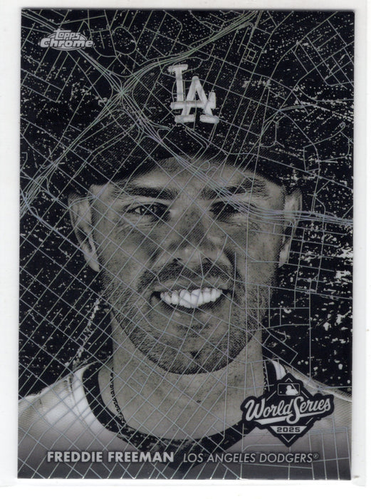 2026 Topps Chrome World Series at Night Freddie Freeman #WSN-3 Case Hit SSP