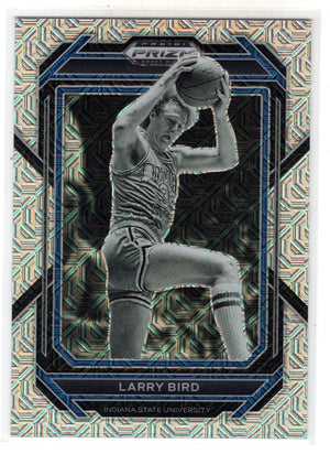 2023 Panini Prizm Draft Picks Larry Bird #95 Mojo Prizm /25