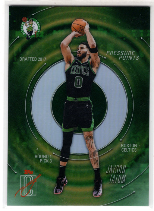 2026 Topps Signature Class Jayson Tatum #PP-6 Pressure Points