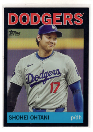2025 Topps Archives Shohei Ohtani #17 1964 Topps Black Foilboard