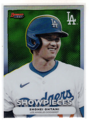 2025 Bowman's Best Shohei Ohtani #BS-12 Showpieces Refractor A