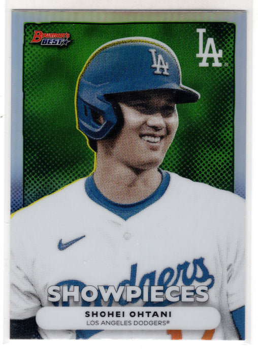 2025 Bowman's Best Shohei Ohtani #BS-12 Showpieces Refractor B