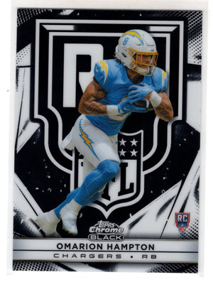 2025 Topps Chrome Black Omarion Hampton #RV-16 RC Rookie