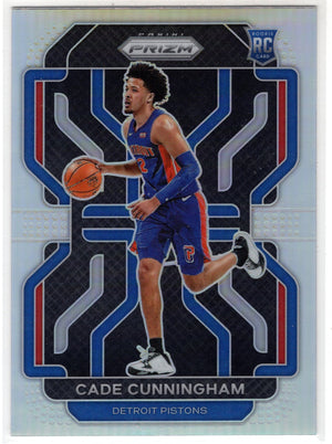 2021-22 Panini Prizm Cade Cunningham #282 Silver Prizm RC Rookie