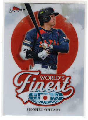 2026 Topps Finest Shohei Ohtani #WF-22 World's Finest Refractor