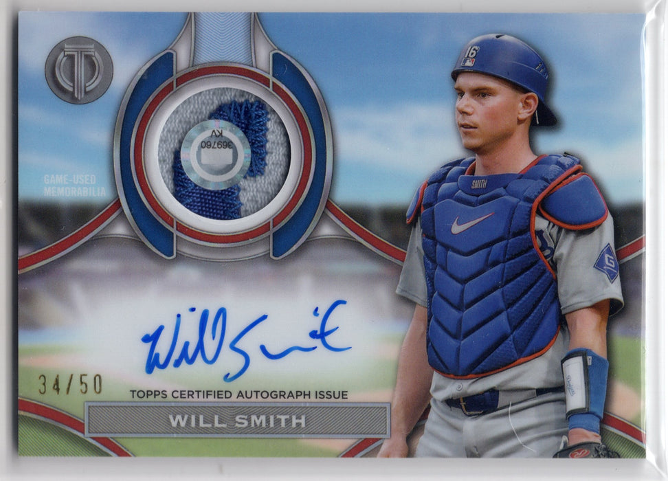 2025 Topps Tribute Will Smith #APA-WSM GU Patch Auto /50