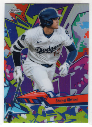 2026 Topps Chrome Shohei Ohtani #WST-1 Wild Style Refractor