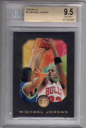 1995-96 Skybox E-XL Michael Jordan #10 BGS 9.5