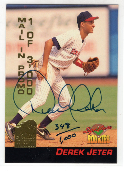 1994 Signature Rookies Derek Jeter #S4 Hottest Prospect RC Rookie /1000