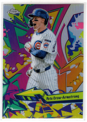 2026 Topps Chrome Pete Crow-Armstrong #WST-16 Wild Style Refractor