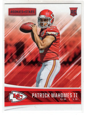 2017 Panini Rookies & Stars Patrick Mahomes II #201 RC Rookie