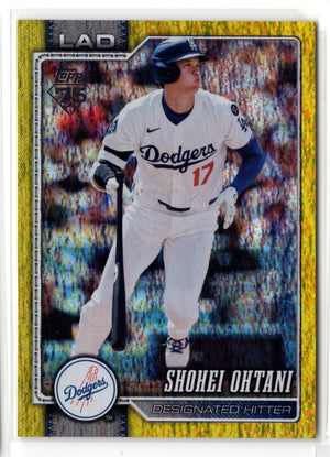 2026 Topps Series 1 Shohei Ohtani #200 Yellow Sandglitter /399