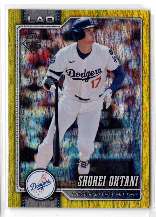 2026 Topps Series 1 Shohei Ohtani #200 Yellow Sandglitter /399