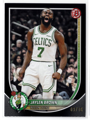 2025 Bowman Jaylen Brown #57 Black Border /10 SSP