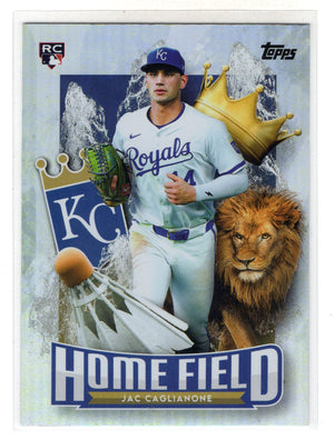 2026 Topps Series 1 Jac Caglianone #HA-1 Home Field Advantage RC Rookie Foil SSP