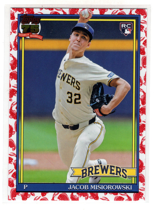 2026 Topps Series 1 Japan Edition Jacob Misiorowski #T91-74 Koi Fish RC Rookie