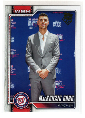 2026 Topps Series 1 Mackenzie Gore #14 Golden Mirror Variation SP