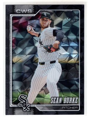 2026 Topps Series 1 Sean Burke #137 Black Diamante Foil /10