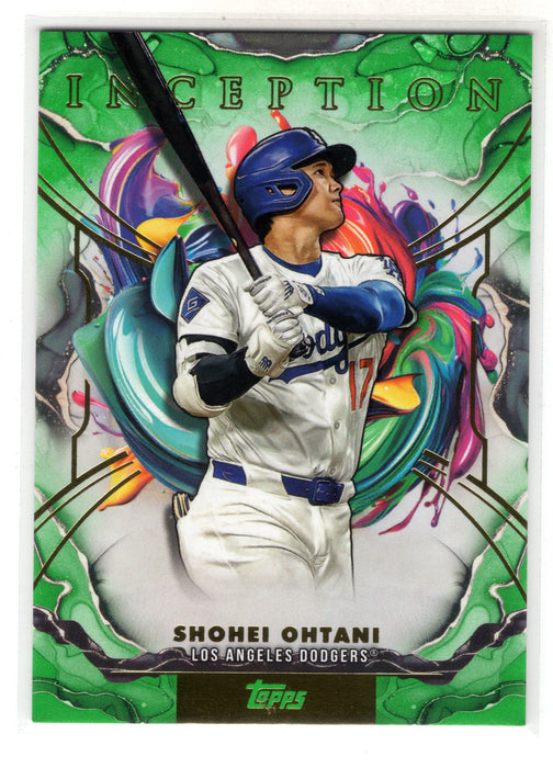 2025 Topps Inception Shohei Ohtani #69 Green E
