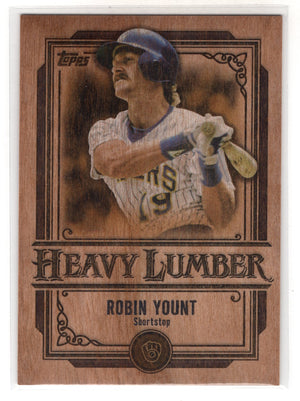 2025 Topps Update Series Robin Yount #HL-61 Heavy Lumber