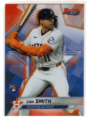 2025 Bowman's Best Cam Smith #29 Orange RC Rookie /25